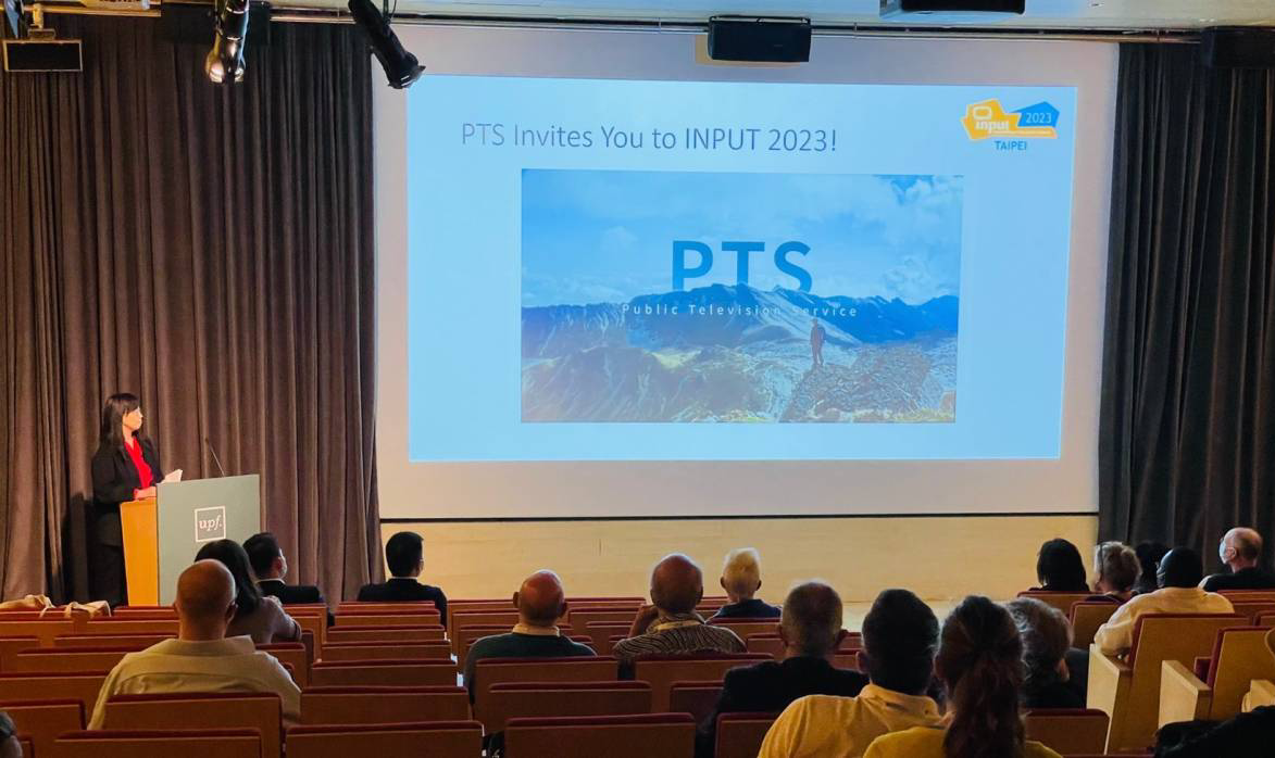 Acting President of PTS Taiwan, Cindy Shyu, Announced Hosting of INPUT 2023
